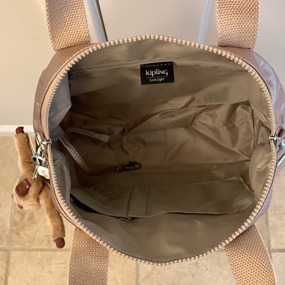 Rose Gold Tracy Kipling Bag - Picture 9 of 13